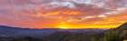 Sunset on the Foothills Parkway-Great Smoky Mountains National Park-Tennessee Art Print